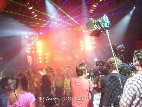 HBO Laser Light Show Special Effects by Tribal Existance Productions Worldwide