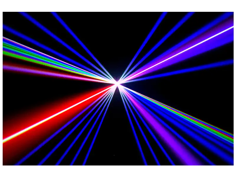 High Power Laser Light Show by Tribal Existance Productions Worldwide