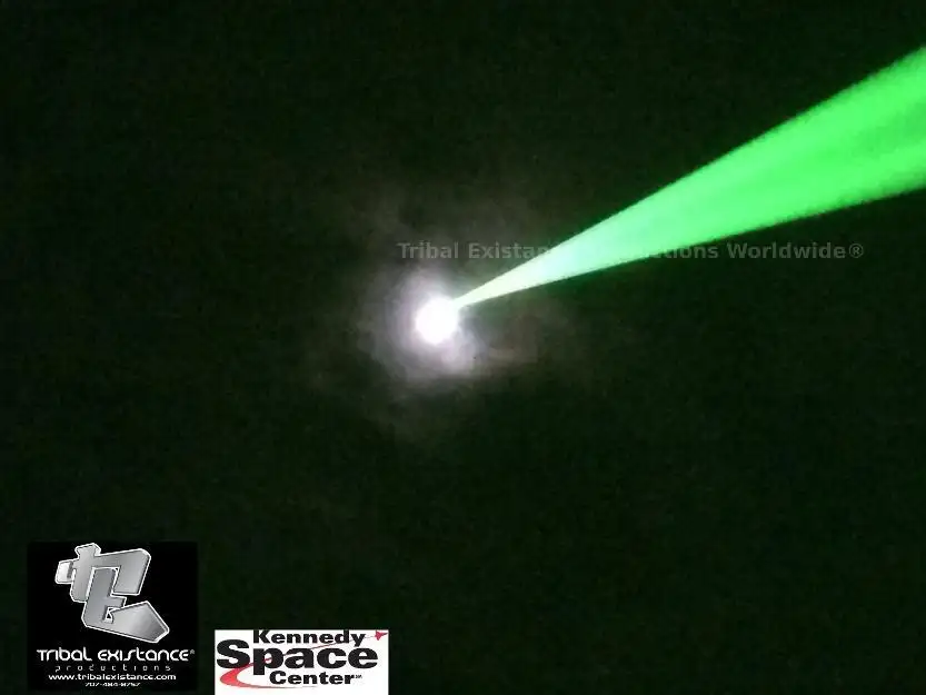 NASA KSC Sky Laser ISS Space Laser Science by Tribal Existance Productions Worldwide