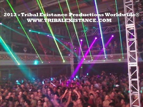 Regency Laser Scale EDM Event Laser Lights by Tribal Existance Productions Worldwide