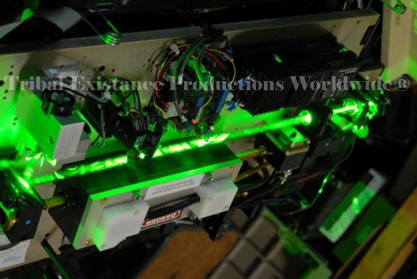 TEP Installation Laser Light Show System by Tribal Existance Productions Worldwide