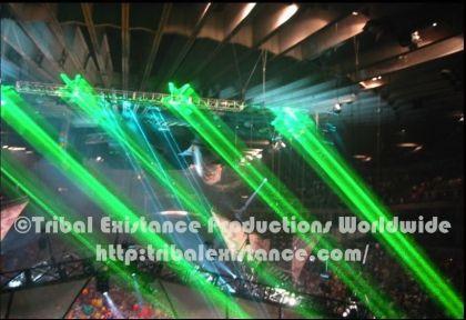 Oakland Concert NYE Booking Arena Laser Light Show