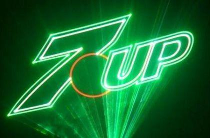 7-Up Corporate Laser Logo Display