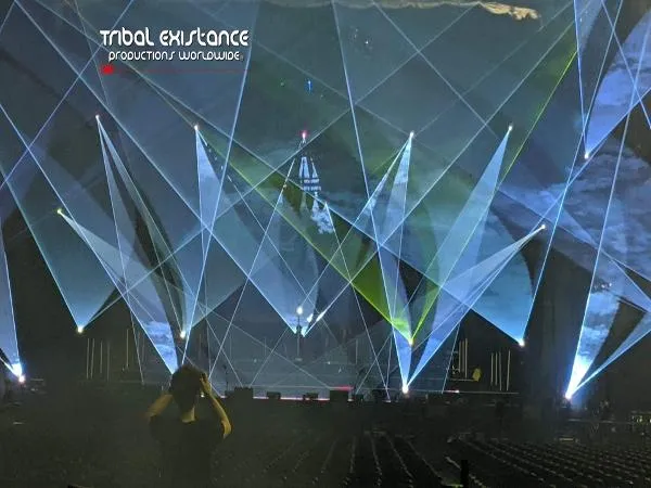 Concert Tour Laser Show by Tribal Existance