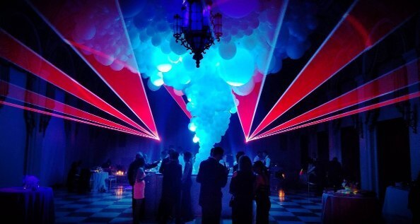 Napa Valley Wedding Laser Light Show Company