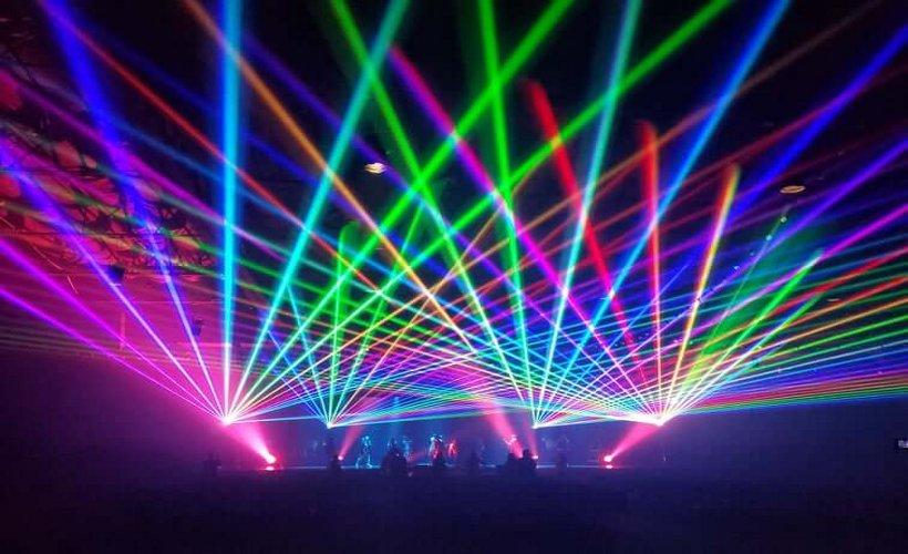 High Power Laser Light Show Entertainment